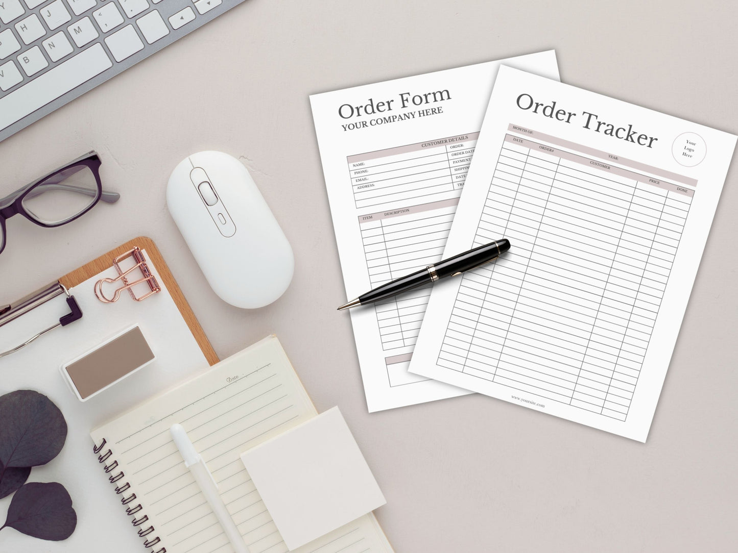 Small Business Forms Bundle | Order Form Templates | PLR License Included