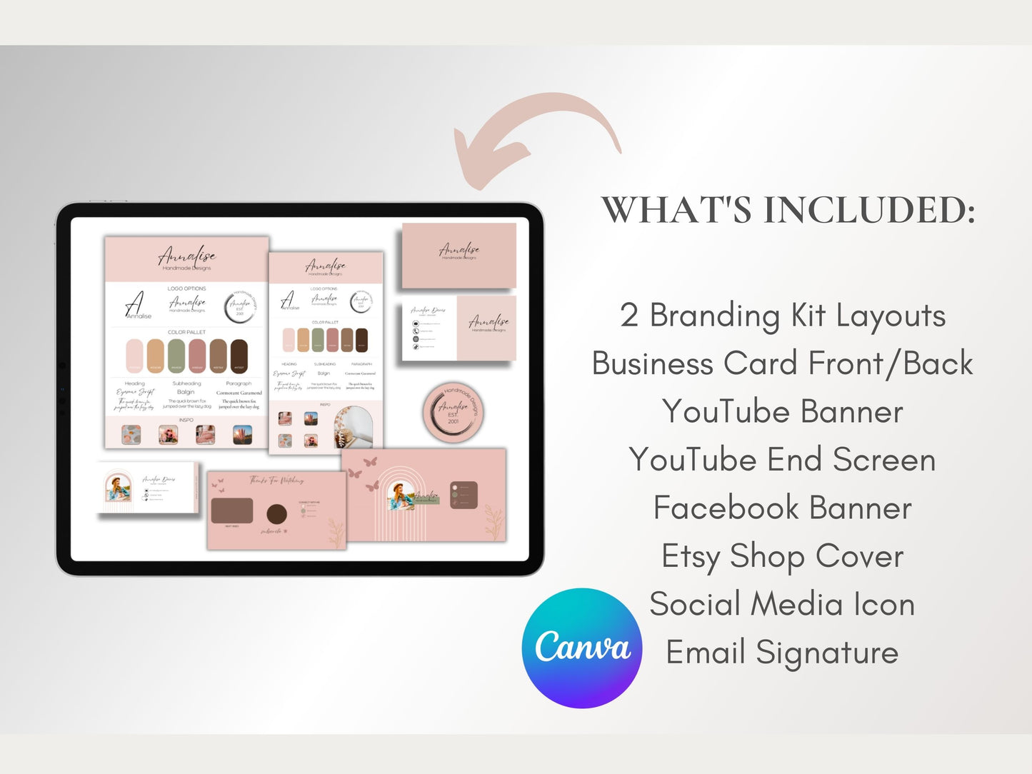 PLR Branding Bundle Canva Template Kit